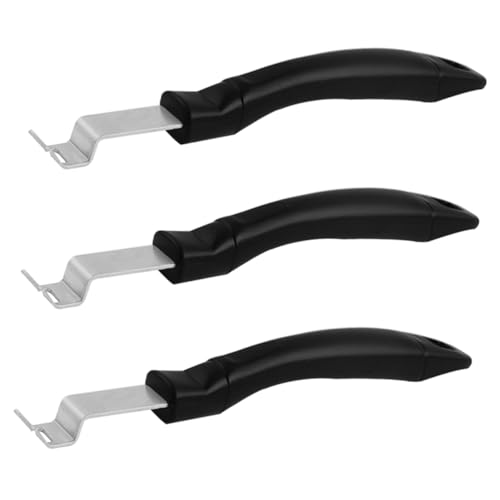 KONTONTY 3 Piezas Levantador de Rejilla Inoxidable Herramienta para BBQ y Horneado Accesorio Práctico para Cocinas y Restaurantes
