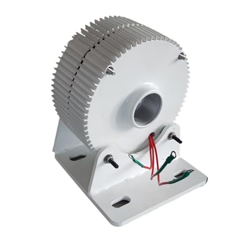 Alternador trifásico de 400W y 12V para solucionar la falta de luz con turbina eólica casera 3