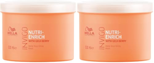 Image of Wella Professionals Invigo Nutri-Enrich Deep Nourishing Mask(500ml) (Pack of 2)
