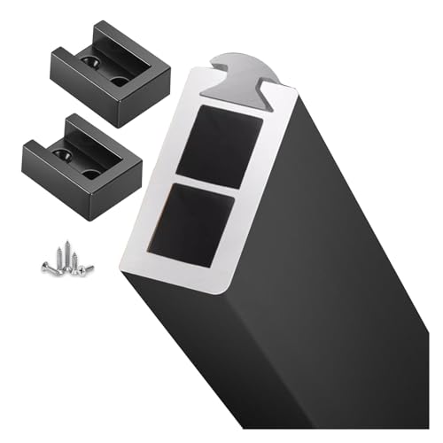 Laundry Room Rods for Hanging Clothes, Wardrobe Balcony Toilet Clothes Drying Rack Square Aluminum, Boutique Dressing Room Garment Bar Detachable, 20 24 25 29 30 32 33 35 42 45 60 inch Custom Length(B