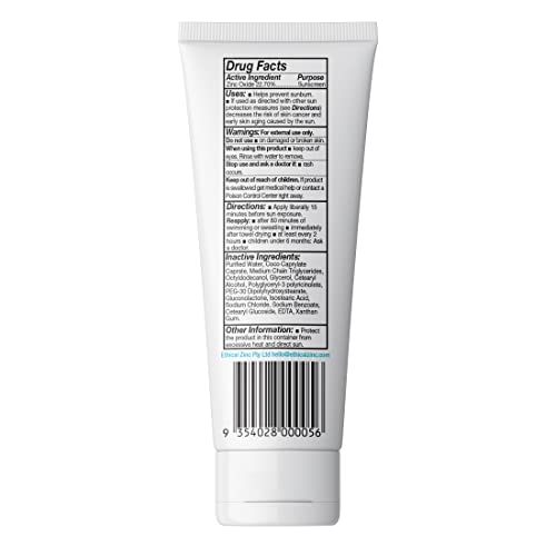 Ethical Zinc Daily Wear Light Mineral Sunscreen Zinc Oxide Physical Spf 50+ Water Resistant Natural, Sensitive Skin, Reef Safe, Made In Australia, Broad Spectrum Protection, Suitable For Kids, Face And Body #TOP1