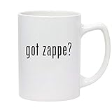 Molandra Products got zappe? - 14oz White Ceramic Statesman Coffee Mug