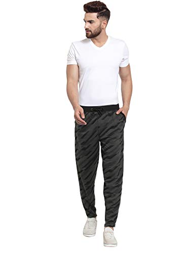 Image of UZARUS Men's Cotton Joggers Gym Sports Track Pants - Pack of 2