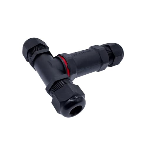 Connecteur de dérivation T-4 pour éclairage de jardin et câbles extérieurs