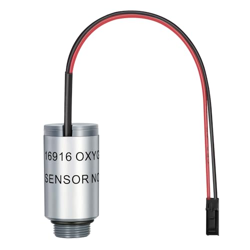16916 Oxygen Sensor Replacement for robinair 16916 Oxygen Sensor Compatible with robinair 16990/16995 Refrigerant identifiers AC1234-4/AC1234-4SL/AC1234-4-230/AC1234-6/AC1234-9