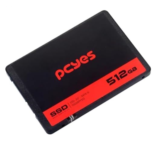 SSD PCYES PY512 512GB SATA III 2,5" LEITURA 550MB/S ESCRITA 400MB/S - SSD25PY512 – PCYES