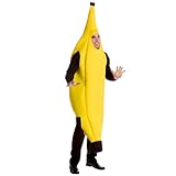 [GOKEI] バナナ コスプレ ハロウィン 仮装 バナナ服 おもしろ 衣装 全身 コスチューム 着ぐるみ 学園祭 黄色 男女共用 大人 L