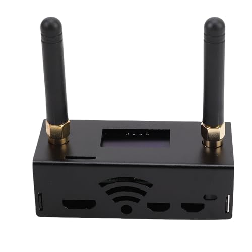 MMDVM hotspot duplex avec écran OLED et double antenne VHF UHF pour radioamateur