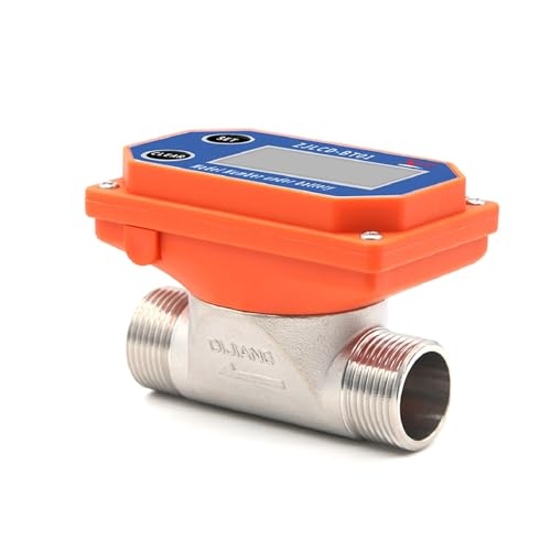 電池式デジタル流量計 ポータブル液体流量計 電池式水流量計 工業用(DN25)