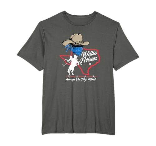 Image of Official Willie Nelson Always On My Mind White T-Shirt