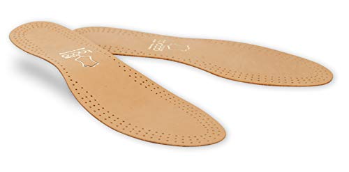 Tacco Plantillas Zapatos Cuero con Curtido Ecológico y Carbón Activo Integrado para la Absorción de Olores, Todas las Tallas Hombre y Mujer (42 EUR) Cover