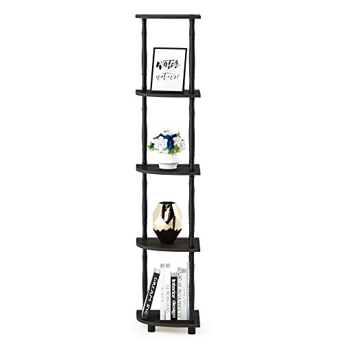 image for Furinno Turn-N-Tube 5 Tier Corner Display Rack Multipurpose Shelving U