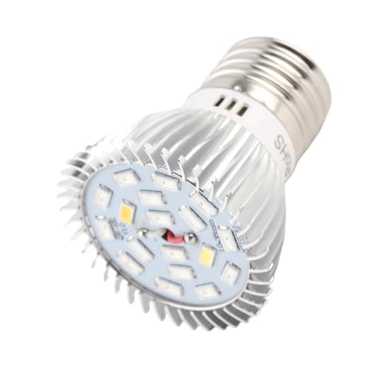 Pflanzenlampe Vollspektrum, 18W E27 LED Pflanzenlicht Plant Grow Lampe/Light, 1 Stück Pflanzen Glühbirne Wachstumslampe für Garten Gewächshaus Zimmerpflanzen Hydroponie Gemüse Gemüse Blumen