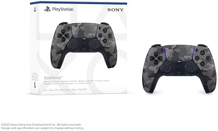 PlayStation DualSense™ Wireless Controller – Gray Camouflage - For PS5, PC, MAC & Mobile - 5