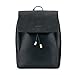 Produktbild Expatrié Rucksack Damen Elegant Schwarz - Estelle - Moderner Kleiner Tagesrucksack für City, Business & Uni - Kunstleder Damenrucksack Klein - Wasserabweisend