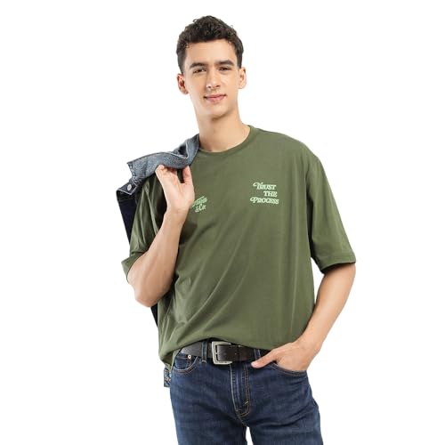 Image of Levi's Men's Solid Loose Fit T-Shirt
