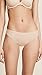 Calvin Klein Women's Invisibles Seamless Thong Panty, Light Caramel, X-Large