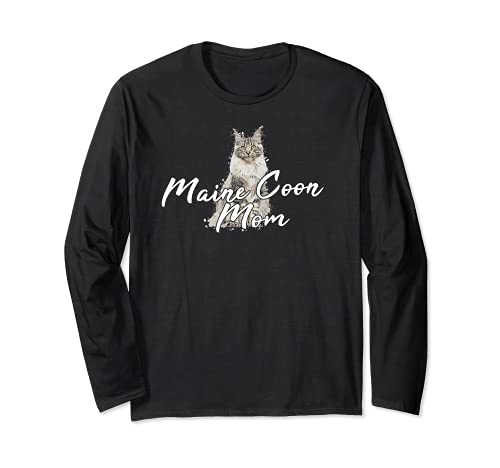 Divertente motivo a gatto con gatto Maine Coon con il buffo detto 