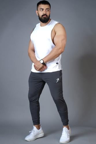 Image of FUAARK Men Track Pant Gym Workout Jogger with Pocket
