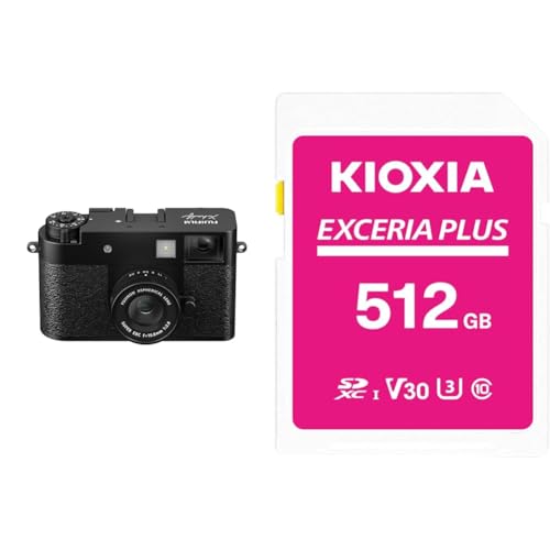 xmtC(FUJIFILM) RpNgfW^J X-half ubN F X-HF1-B JP 񌾌Ή + KIOXIA(LINVA)y{zSDJ[h 512GB EXCERIA PLUS UHS-I U3 V30 Class10 S