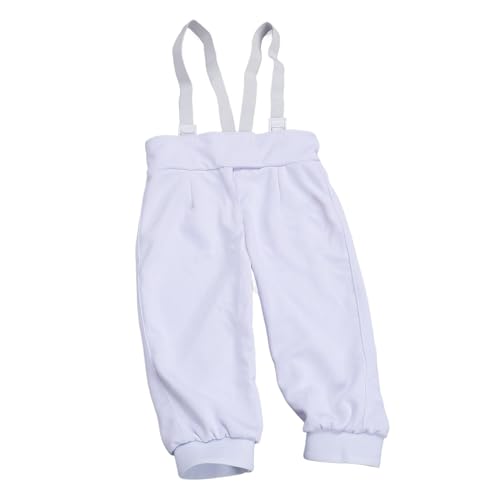 Pantalones de Esgrima para Niños, Uniforme de Esgrima para Niños Hecho de Tela Gruesa Ajustable Resistente a Puñaladas para Papel de Aluminio (48)