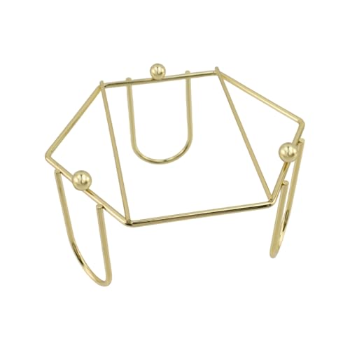 Range dessous de verre Coshar Finition dorée pour éliminer le désordre de table - 5