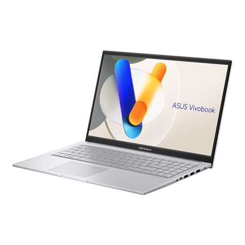 Image of ASUS Vivobook 15 (2026),Intel Core 5 120U,(i5-14th Gen),Fingerprint Sensor,8GB RAM,512GB SSD,FHD,15.6 inch(39.6 cm),Win 11,M365 Basic(1Y),Office 24,Cool Silver,1.7 Kg,X1504VAP-IN011WS,Thin & Light Laptop