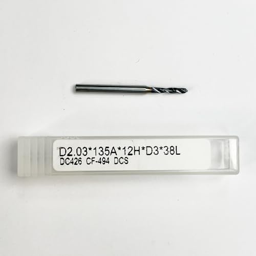 HUAZHICHUN D2.03 * 135A*12H*D3*38L Diameter2.1/Angle140/Edge length12/Handle length3/Overall length38