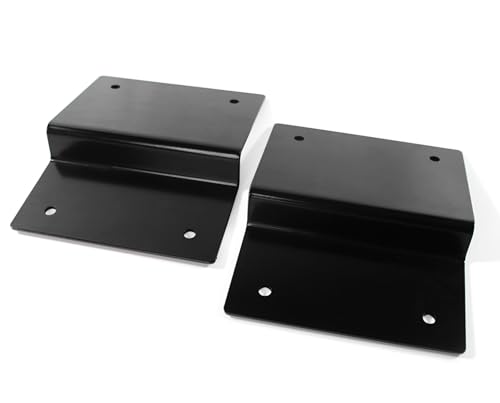 MAXXHAUL 50872 Stahl Rampen-Top-Set – Erstelle schnell Deine eigenen Rampen mit 5,08 cm x 20,32 cm Bohlen, um ATVs, Motorräder und Rasenmäher sicher auf Dein Fahrzeug zu Laden und Davon