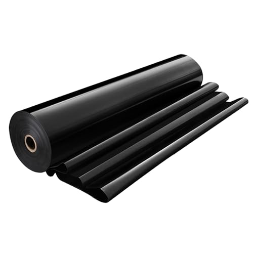 Revêtement de bassin flexible imperméable contre les fuites d'eau des bassins de jardin noirs