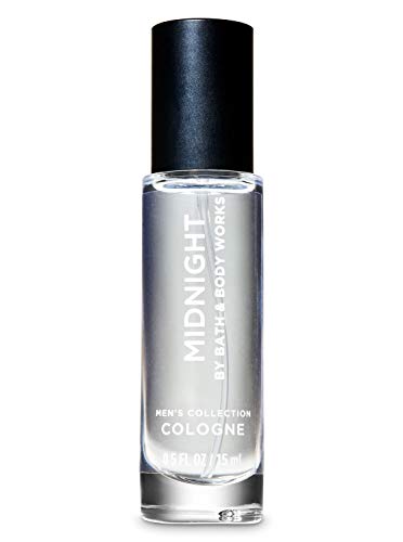 Bath and Body Works Midnight Mini Cologne Spray for Men .50 Ounce Traveler Fragrance