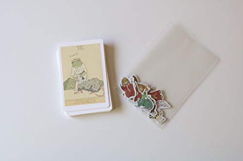 Amazon.co.jp: カエルタロットカード・オラクルカード22枚 カエル