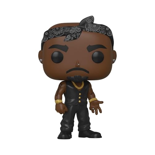 Funko POP! Rocks Tupac - Collectable Vinyl Figure - Gift Idea - Official Merchandise - Toys for Kids & Adults - Music Fans - Model Figure for Collectors and Display