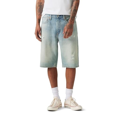 Image of Levi's Men's 469 Loose Straight Denim Shorts (Also Available in Big & Tall), (New) Made Away Shorts, 32