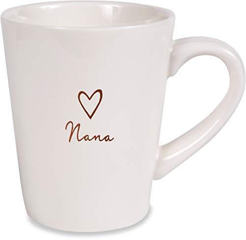 Taza Nana de piedra de 15 oz color crema miniatura 2