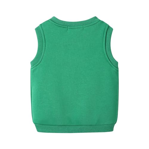 Mud Kingdom Little Boys Fleece Lined Vest Cute Cartoon Patterns Zipper Closure Sleeveless Jacket Thick Warm Outerwear2