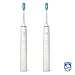 Philips Sonicare DiamondClean 9000 Electric Toothbrush,Toothbrush with Sound Technology Including App, Pressure Sensor, 4 Cleaning Modes, 3 Intensity Levels, Charging Glass, White (Model HX9914/62)