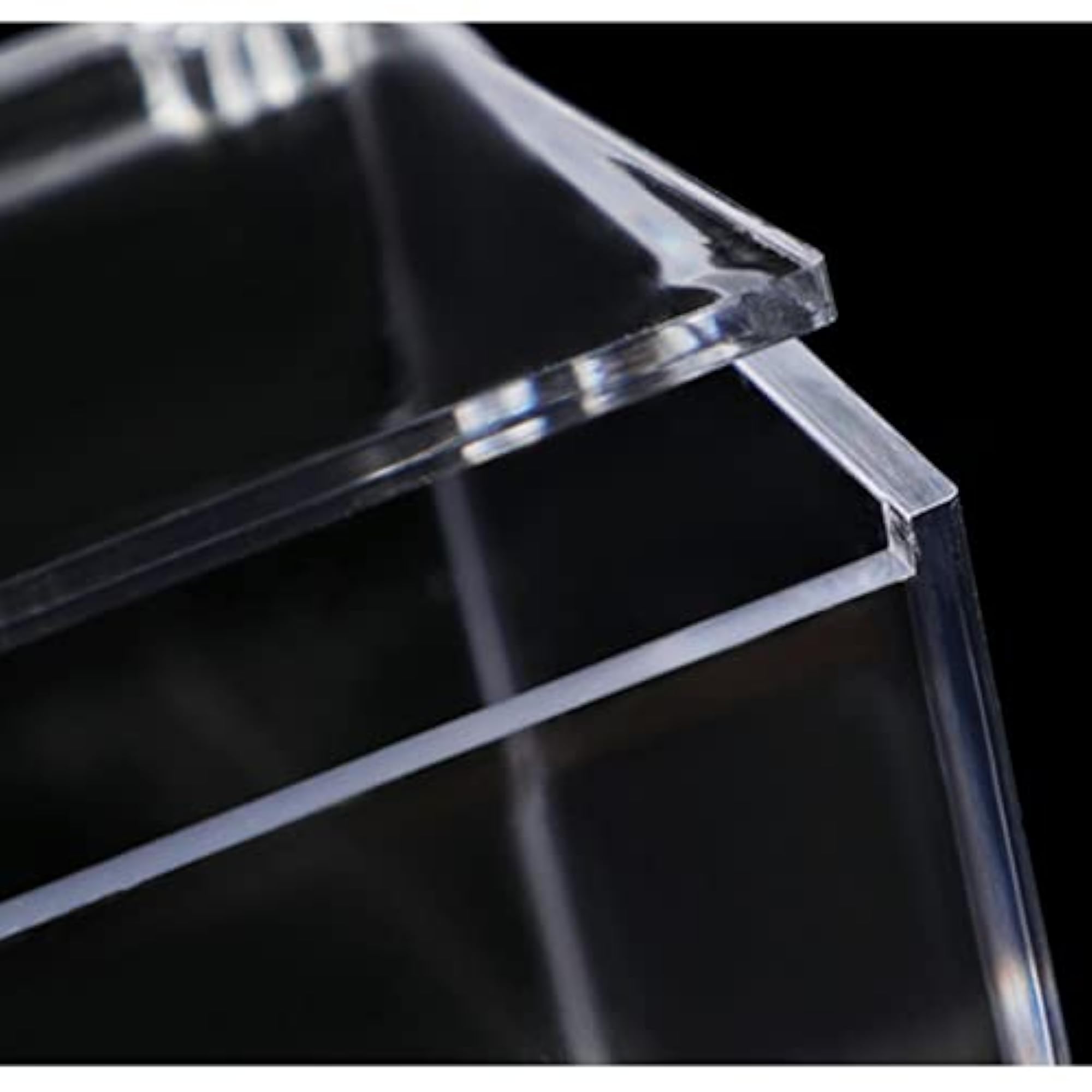 Acrylic Clear Box with Lids, 6 Packs for Gifts