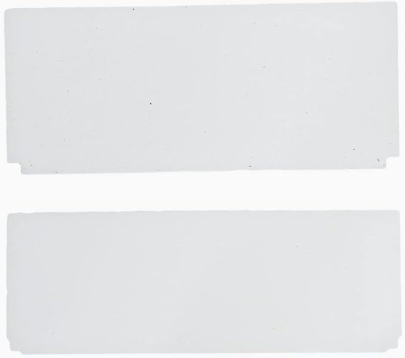 Replacement Iron Strike Grandview 230 and Montlake 230 Wood Stove Baffle Kit - Replaces H8379 & 2722A - 1 Board Measures 17 3/4" x 8 9/16" x 1/2" - 1 Board Measures 17 3/4" x 6 3/8" x 1/2"