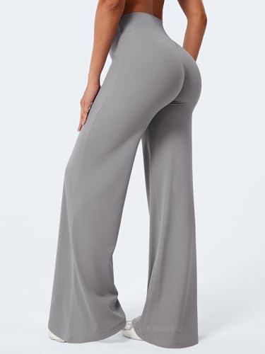 Image of YEOREO Ease Workout Leggings Womens No Front Seam Straight Leggings 29 inch / 31.5 inch / 33 inch / 35 inch High Waist Buttery Eddiy Yoga Pants