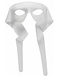 Rubies Adult Forum Fabric Eye-Mask with Ties, White