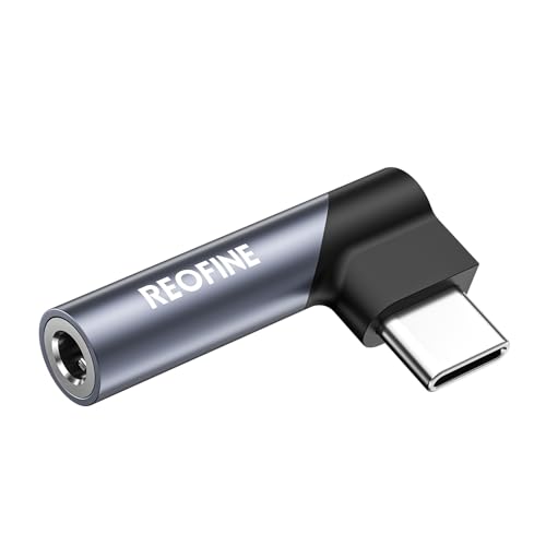 Image of Right Angle USB C to 3.5mm Audio Adapter, Type USB C to Headphone Jack Dongle Aux Adapter Compatible with Smartphones,Laptops,Tablets,Headphones,Speakers