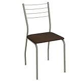 Melhor Cadeira para Mesa de Jantar: Top 10 Melhores em 2025 8 Kit Cadeira Kappesberg Malta Nikel e Cappuccino