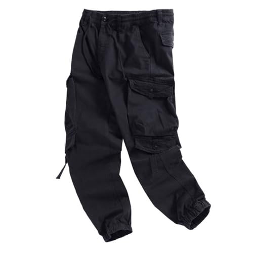 Pantalon de travail tactique multipoches ultra résistant avec cordon d'ajustement - 4