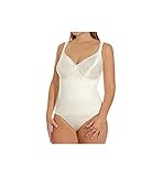 Va Bien Women's Minus Touch Firm Control Bodysuit 1191, Pearl/Champagne, 46D