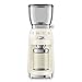 Smeg CGF01CREU Kaffeemühle, 150, Stainless Steel, Creme