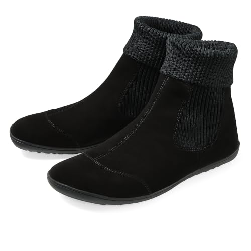 BÄR Jody Damen Stiefeletten aus Kalbveloursleder wasserabweisend