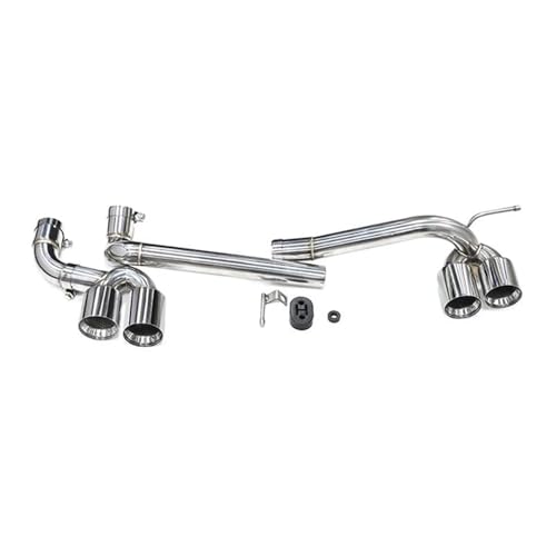 Tuyau d'Échappement Voiture pour BMW E90 E92 E93 Remplacer Silencieux Double par Look Quadruple