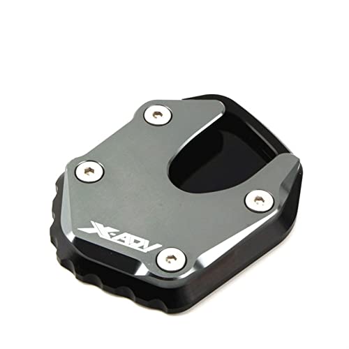 Plaque support X-ADV 750 : béquille latérale élargie anti-enfoncement CNC