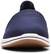 Clarks Women's Breeze Step II Loafer, Dark Navy Textile, 11 | Image 3